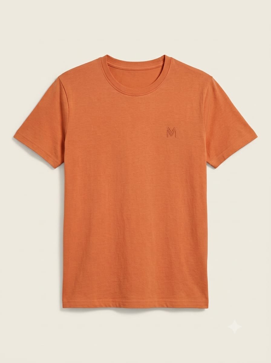 Regular round neck sample